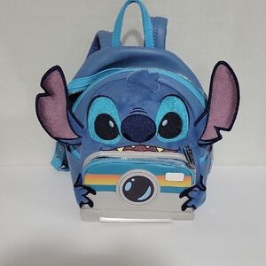 Loungefly Blue and Purple Character Kids Backpack